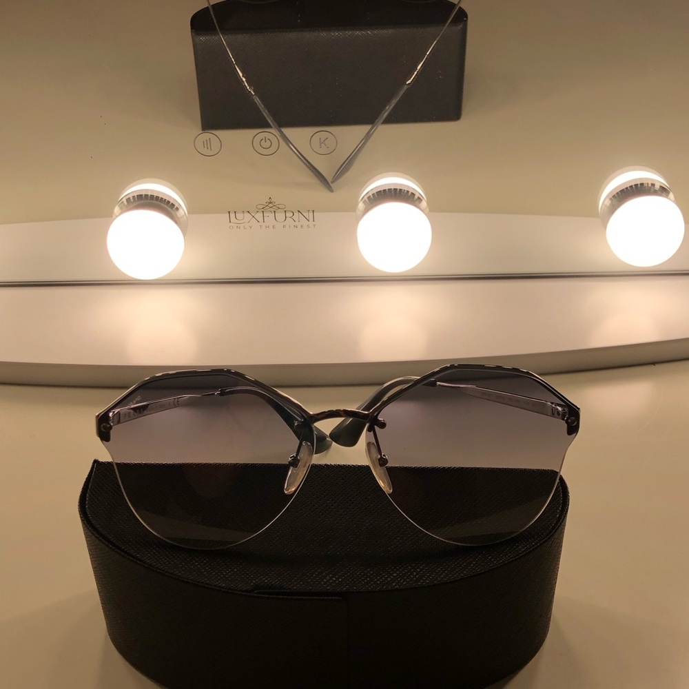 Prada Smoky Gray Sunglasses